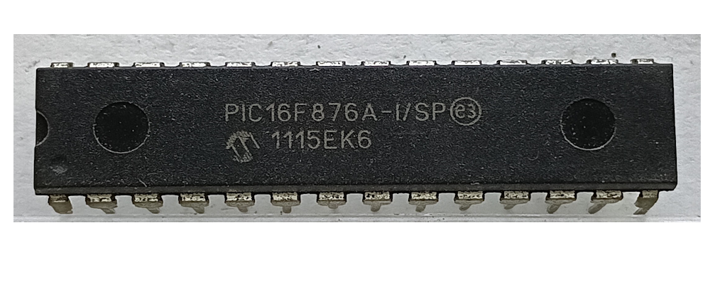 PIC16F876A Microcontroller IC –  8-Bit PIC MCU with 8KB Flash, 10-Bit ADC, EEPROM (DIP-28)