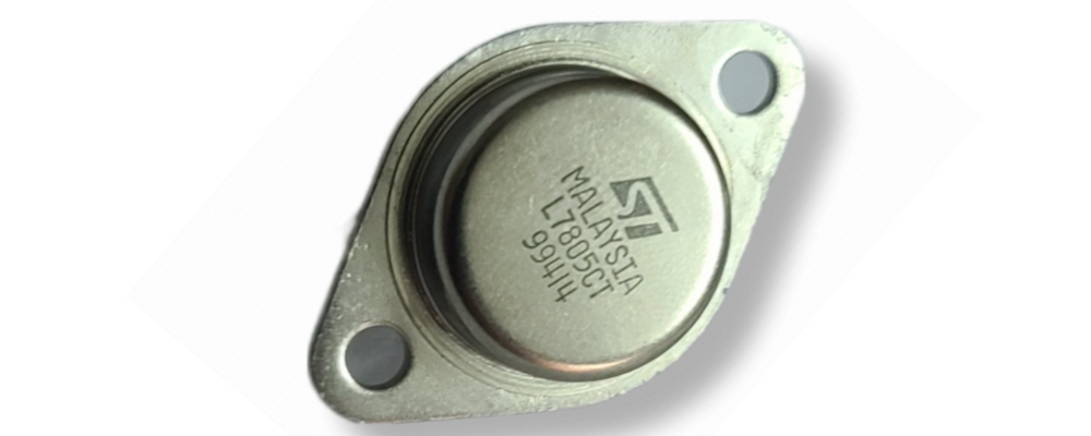 L7805CT Voltage Regulator IC – 5V Linear Regulator | TO-3 Metal Can Package