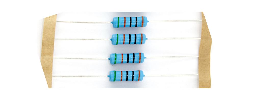 Through Hole Resistor, 180 Ohm, MFR/CFR 1/2 W, ± 10%, Axial Leaded, 350V (PACK OF 3)
