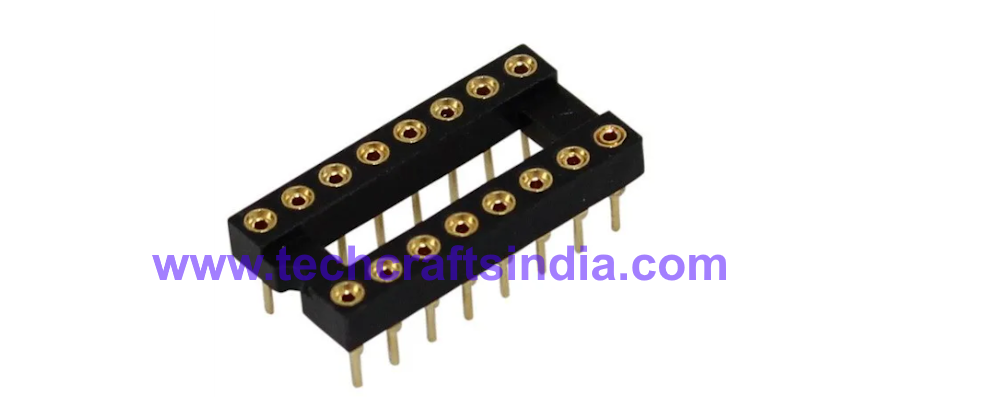 20-Pin Machined DIP IC Socket