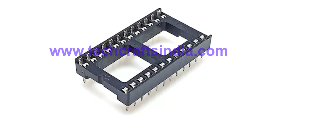 24-Pin Wide DIP IC Socket