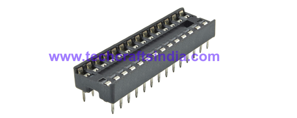 28-Pin DIP IC Socket