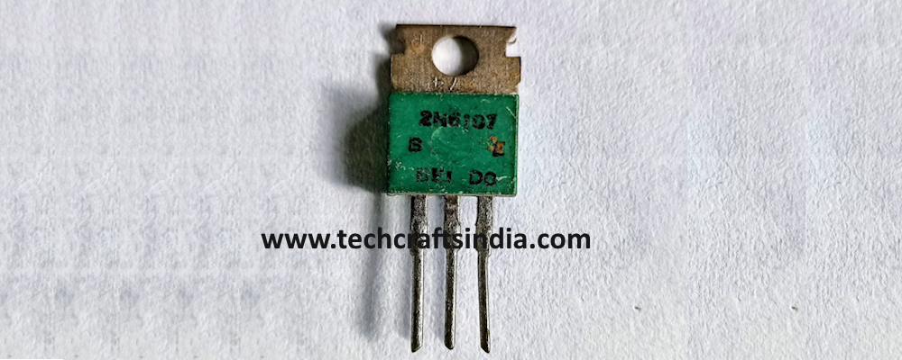 2N6107 PNP Power Transistor – TO-220 Package
