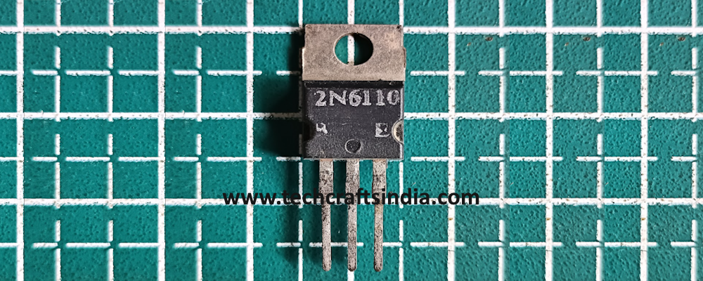 2N6110 PNP Power Transistor – TO-220 Package