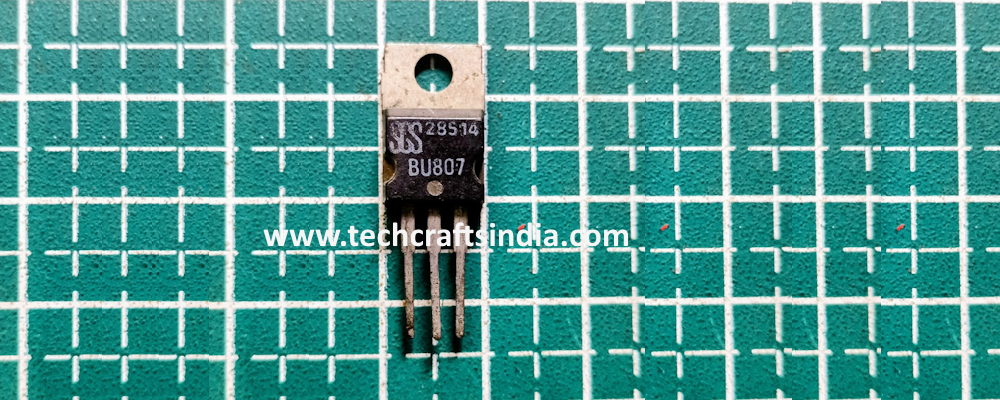 BU807 NPN Darlington Power Transistor – TO-220 Package