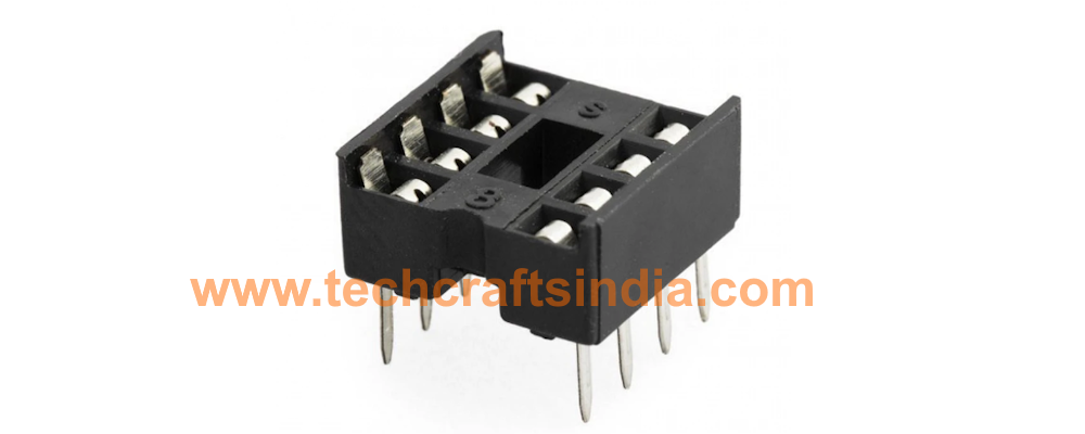 8-Pin DIP  IC Socket