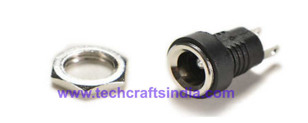 Panel Mounting DC Female Socket – Power Connector