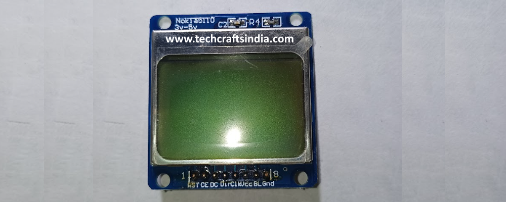 Nokia 5110 LCD Display Module – 84x48 Graphic LCD