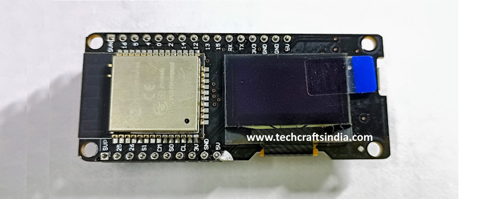 ESP32 OLED WiFi + Bluetooth Development Board – IoT Display Module